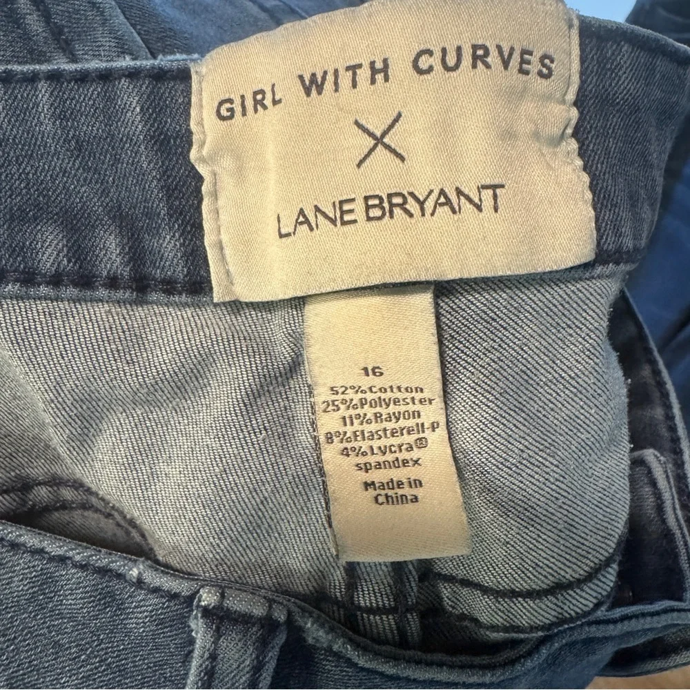 Girl With Curves Distressed Skinny Jeans